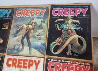 Lote de cómic Creepy año 1979-1981, toutain editor