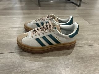 Zapatillas Adidas Gazelle Special Beige/Verde