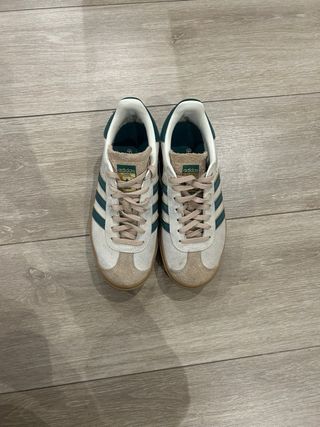 Zapatillas Adidas Gazelle Special Beige/Verde