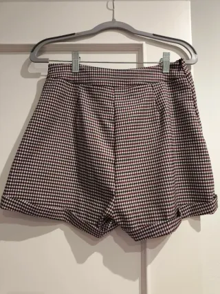 Conjunto Chaleco y Bermuda Cuadros