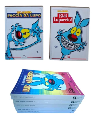 Il grande Lupo Alberto1/2 + altri 4 fumetti.
