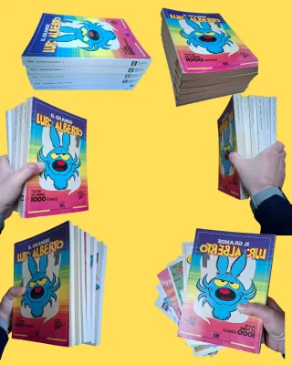Il grande Lupo Alberto1/2 + altri 4 fumetti.