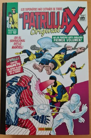 MARVEL GOLD PATRULLA X ORIGINAL 1. OMNIGOLD PANINI