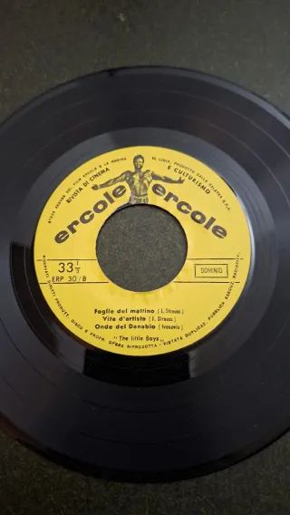 Disco Vinile 33 giri Ercole Come nasce un amore