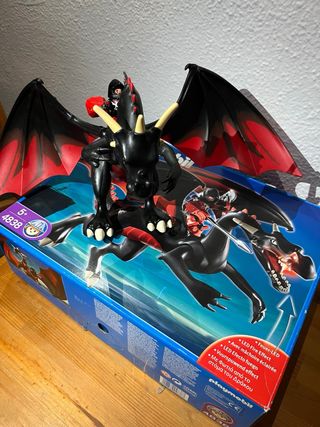 Playmobil Dragón con Caballero 4838