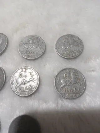 Monedas 10 ctms Lancero Español