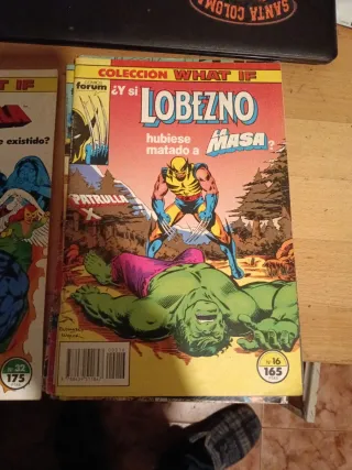 LOTE WHAT IF MARVEL 10 NUMEROS