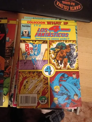 LOTE WHAT IF MARVEL 10 NUMEROS