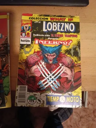 LOTE WHAT IF MARVEL 10 NUMEROS