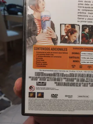 DVD Juno Película