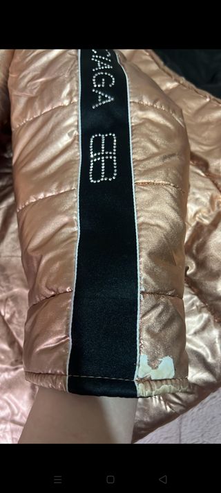 Chaquetón Balenciaga Dorado