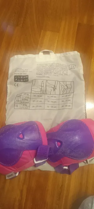 Set 3 protectores Oxelo