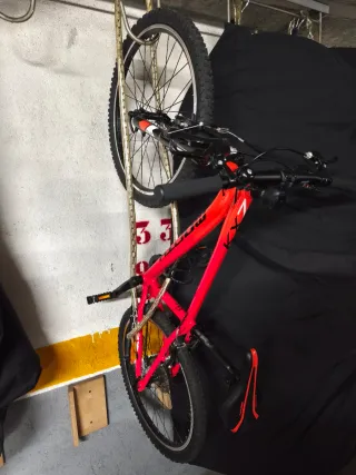 Bicicleta Roja talla 24