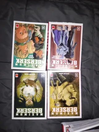 Pack del 1 al 15 MAXIMUM BERSERK (Spanish Edition)