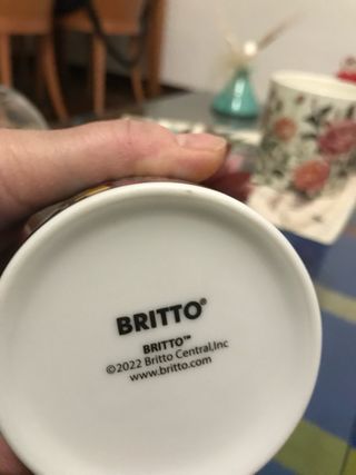 Zuccheriera Britto Gatto Porcellana