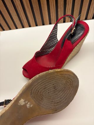 Cuñas Tommy Hilfiger Rojas