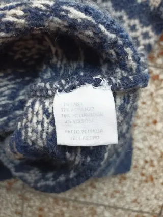 Levi's Vintage Pullover Uomo M Anni '90 Blu  Scuro