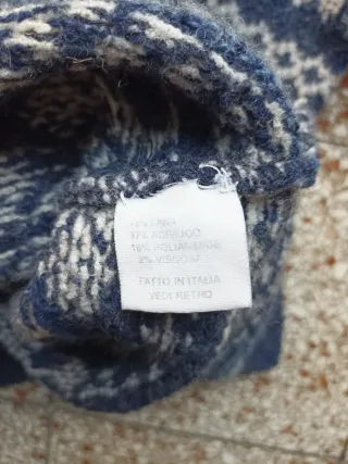 Levi's Vintage Pullover Uomo M Anni '90 Blu  Scuro