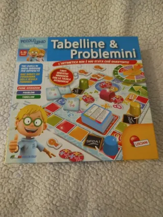 Gioco Tabelline & Problemini Lisciani
