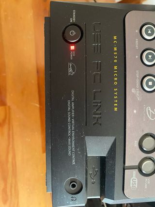 Equipo de Música Philips Negro/Rojo