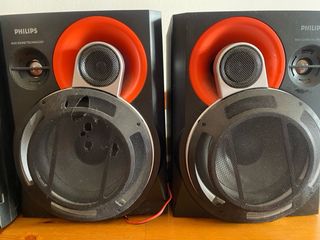 Equipo de Música Philips Negro/Rojo