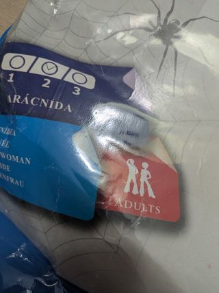 Disfraz Mujer Araña.