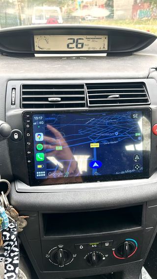 Radio Pantalla CARPLAY GPS USB para Citroen C4