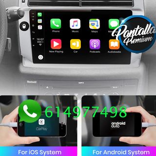 Radio Pantalla CARPLAY GPS USB para Citroen C4