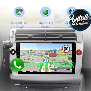 Radio Pantalla CARPLAY GPS USB para Citroen C4