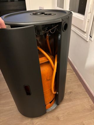 Estufa de gas Blue Belle Llama Azul