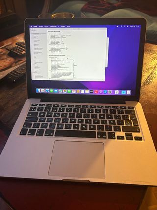 MacBook Pro Retina 13 Plata