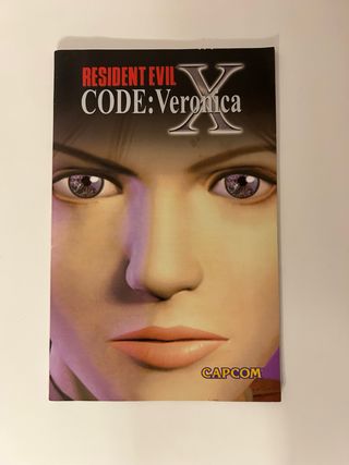 Manual Resident Evil Code Veronica X PS2