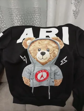 Chándal París Negro Talla XL