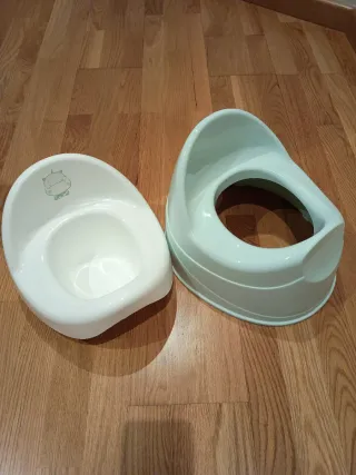 Orinal bebé con diseño de hipopótamo