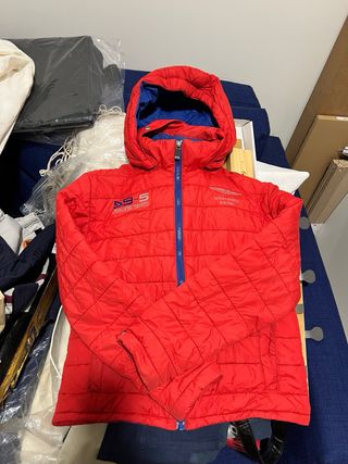 Chaqueta Hackett Niño Reversible Roja y Azul