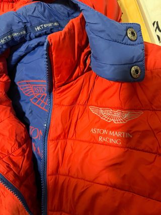 Chaqueta Hackett Niño Reversible Roja y Azul