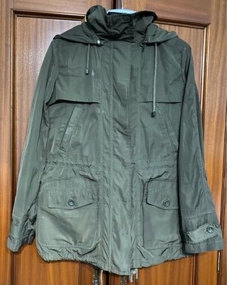 Parka Mango verde militar T36