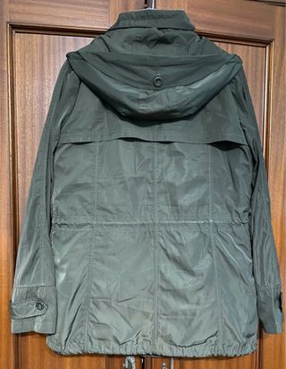 Parka Mango verde militar T36