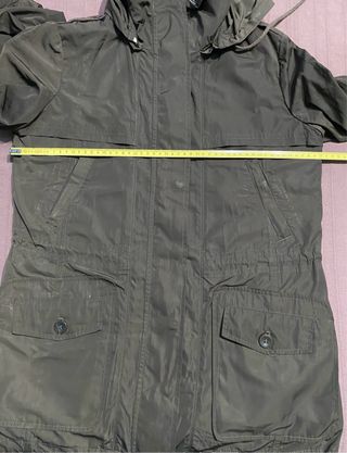 Parka Mango verde militar T36