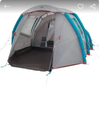 Tienda de campaña inflable 4 personas