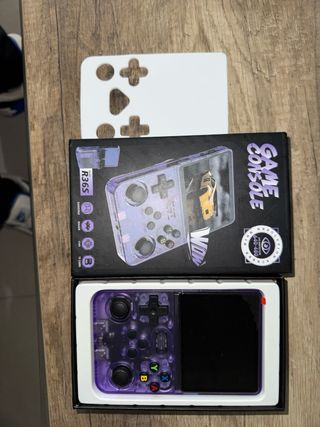 Consola Retro R36S Morada