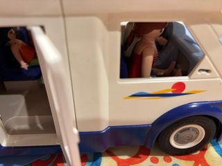 Playmobil 4859 Camper Van Famiglia Completo