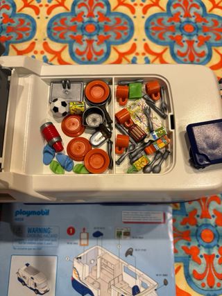 Playmobil 4859 Camper Van Famiglia Completo