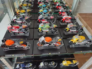 Maquetas Valentino Rossi todas mis motos