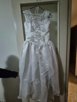 Vestido Primera Comunión Niña Blanco