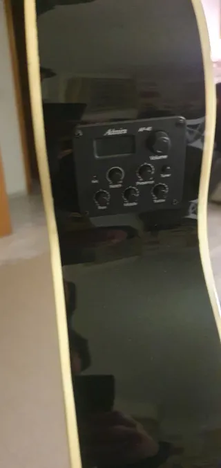 Guitarra Admira Negra Electroacústica