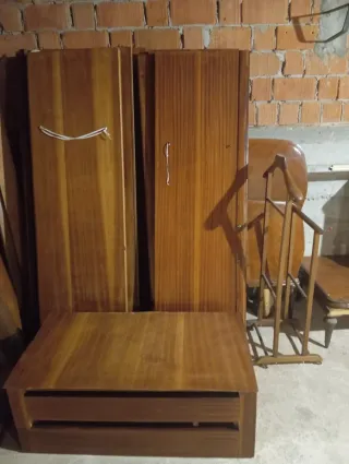 Comodino e cassettiera vintage legno