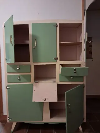 Alacena cocina antigua de madera