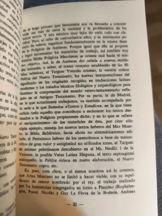 La Biblia políglota de Amberes