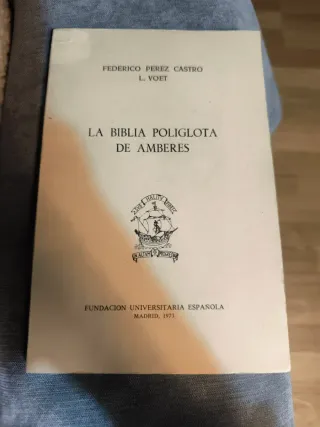 La Biblia políglota de Amberes